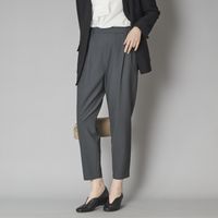 STELLA CIFFON/ウォッシャブルポリエステルテーパードパンツ